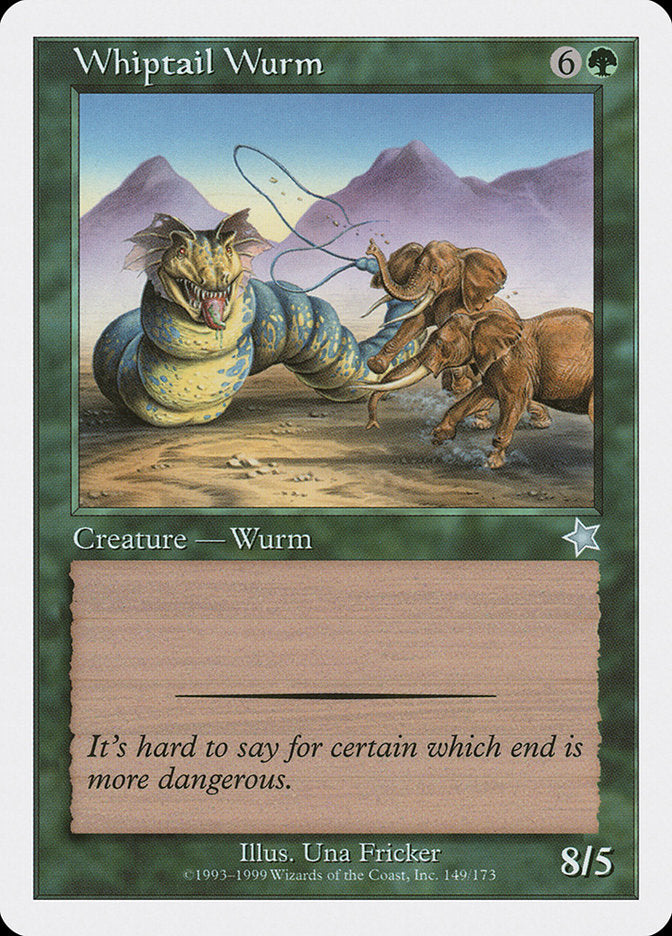 Whiptail Wurm [Starter 1999] | Dumpster Cat Games