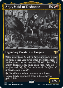 Anje, Maid of Dishonor [Innistrad: Double Feature] | Dumpster Cat Games