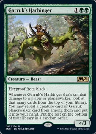 Garruk's Harbinger [Core Set 2021] | Dumpster Cat Games