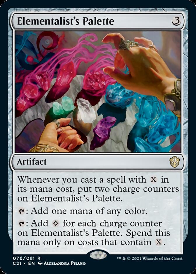 Elementalist's Palette [Commander 2021] | Dumpster Cat Games
