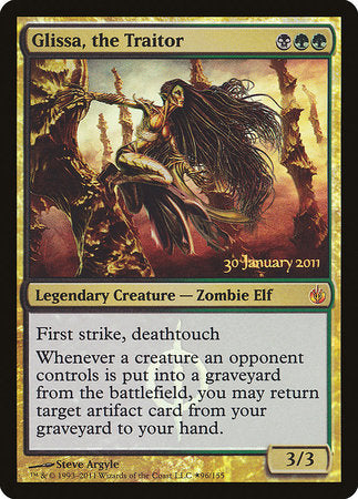 Glissa, the Traitor [Mirrodin Besieged Promos] | Dumpster Cat Games