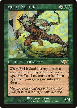 Elvish Soultiller [Legions] | Dumpster Cat Games