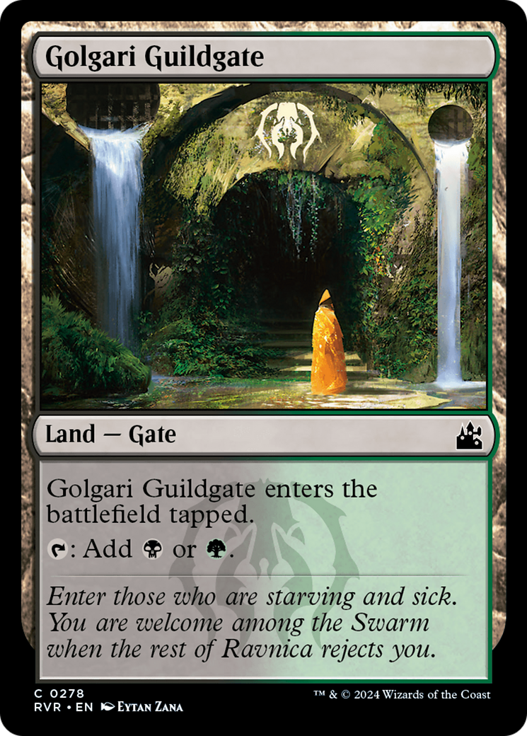 Golgari Guildgate [Ravnica Remastered] | Dumpster Cat Games