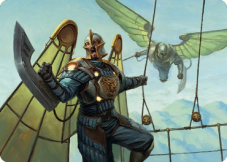 Air Marshal Art Card [The Brothers' War Art Series] | Dumpster Cat Games