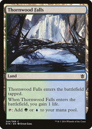 Thornwood Falls [Khans of Tarkir] | Dumpster Cat Games