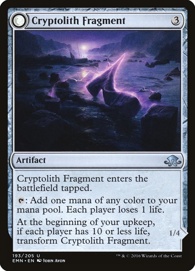 Cryptolith Fragment // Aurora of Emrakul [Eldritch Moon] | Dumpster Cat Games