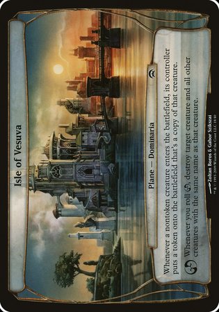 Isle of Vesuva (Planechase) [Planechase Planes] | Dumpster Cat Games