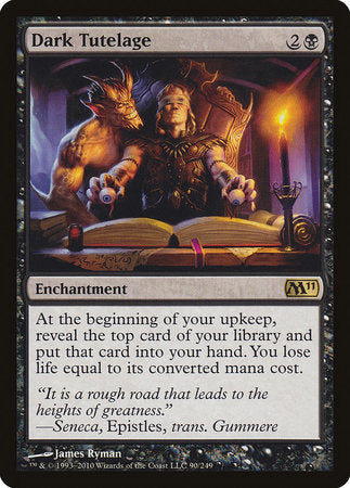 Dark Tutelage [Magic 2011] | Dumpster Cat Games