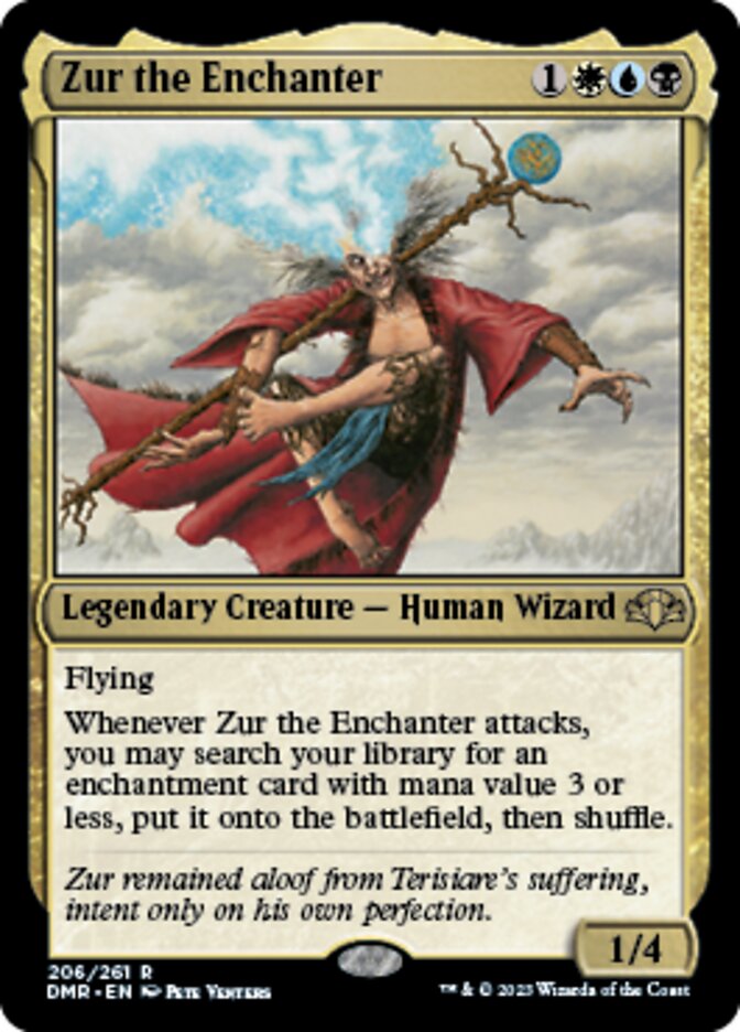 Zur the Enchanter [Dominaria Remastered] | Dumpster Cat Games