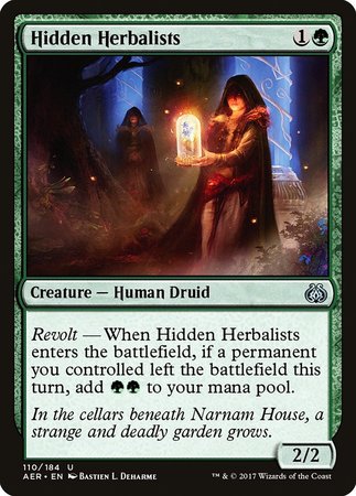 Hidden Herbalists [Aether Revolt] | Dumpster Cat Games