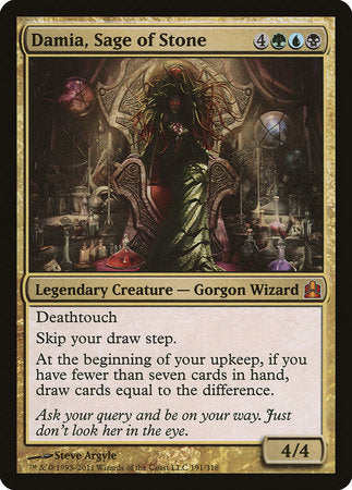 Damia, Sage of Stone [Commander 2011] | Dumpster Cat Games