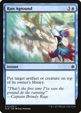 Run Aground [Ixalan] | Dumpster Cat Games