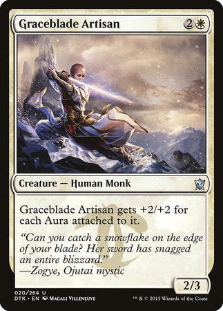 Graceblade Artisan [Dragons of Tarkir] | Dumpster Cat Games