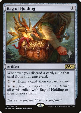 Bag of Holding [Core Set 2020 Promos] | Dumpster Cat Games