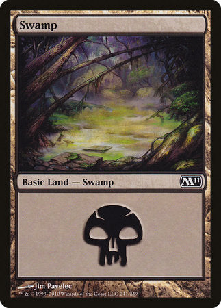 Swamp (241) [Magic 2011] | Dumpster Cat Games