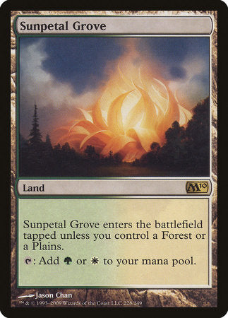 Sunpetal Grove [Magic 2010] | Dumpster Cat Games