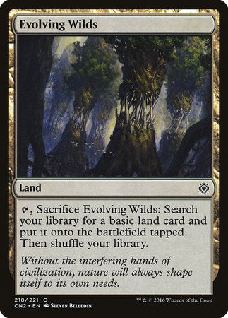 Evolving Wilds [Conspiracy: Take the Crown] | Dumpster Cat Games