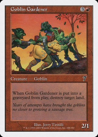 Goblin Gardener [Seventh Edition] | Dumpster Cat Games