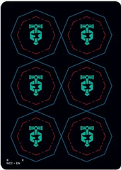 Punch Card Token (5/8) [Streets of New Capenna Commander Tokens] | Dumpster Cat Games