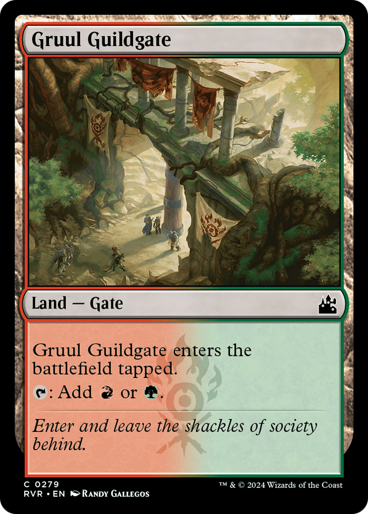 Gruul Guildgate [Ravnica Remastered] | Dumpster Cat Games