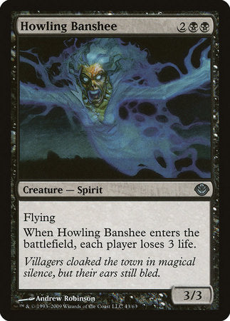 Howling Banshee [Duel Decks: Garruk vs. Liliana] | Dumpster Cat Games