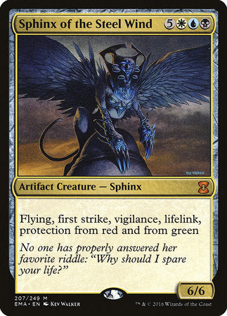 Sphinx of the Steel Wind [Eternal Masters] | Dumpster Cat Games