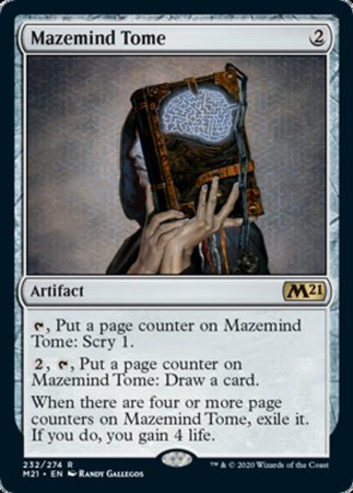 Mazemind Tome [Core Set 2021] | Dumpster Cat Games