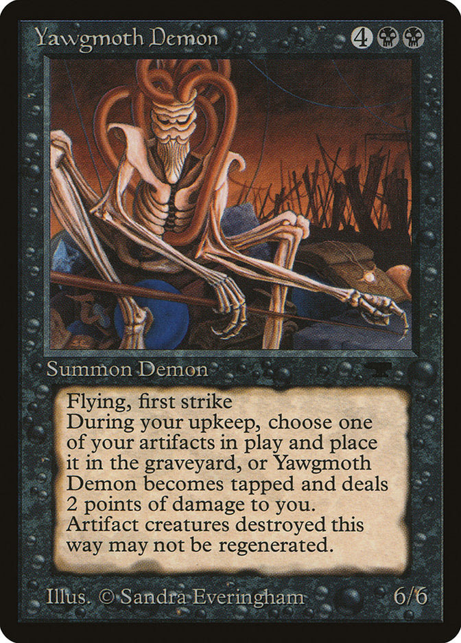 Yawgmoth Demon [Antiquities] | Dumpster Cat Games