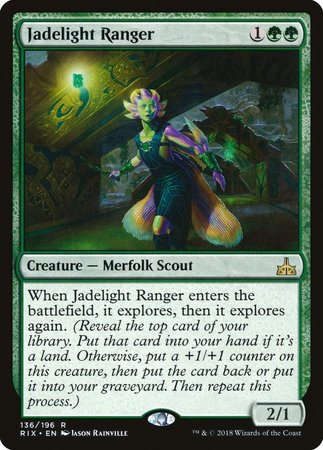 Jadelight Ranger [Rivals of Ixalan] | Dumpster Cat Games