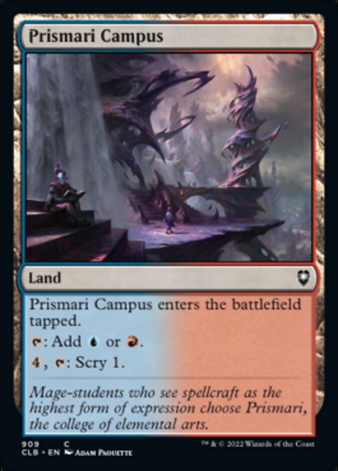 Prismari Campus [Commander Legends: Battle for Baldur's Gate] | Dumpster Cat Games