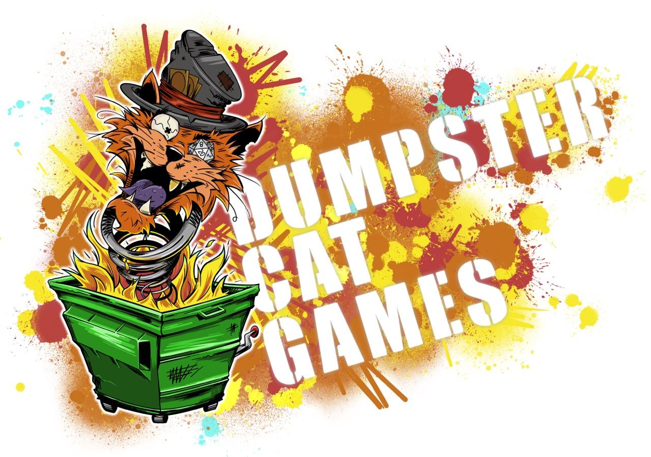 FireCat Short Sleeve T-Shirt | Dumpster Cat Games