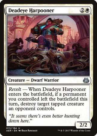 Deadeye Harpooner [Aether Revolt] | Dumpster Cat Games