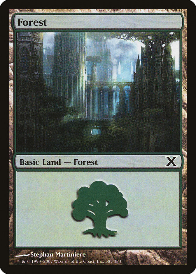 Forest (383) [Tenth Edition] | Dumpster Cat Games