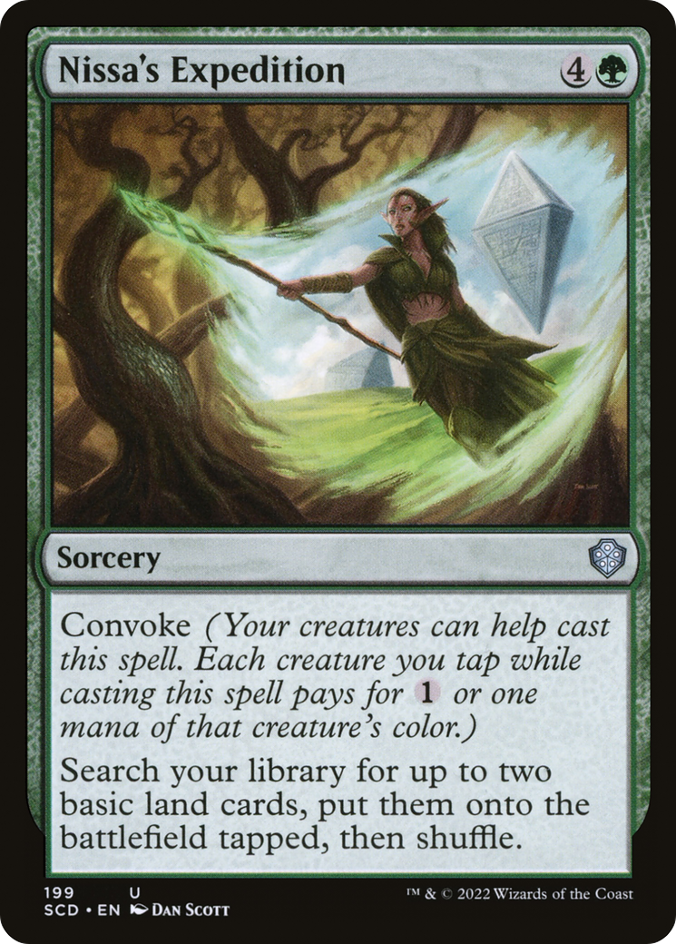 Nissa's Expedition [Starter Commander Decks] | Dumpster Cat Games