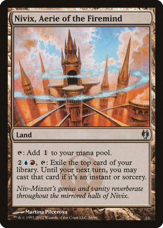 Nivix, Aerie of the Firemind [Duel Decks: Izzet vs. Golgari] | Dumpster Cat Games