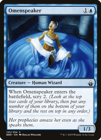 Omenspeaker [Battlebond] | Dumpster Cat Games