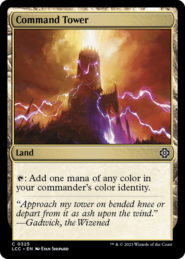 Command Tower [The Lost Caverns of Ixalan Commander] | Dumpster Cat Games