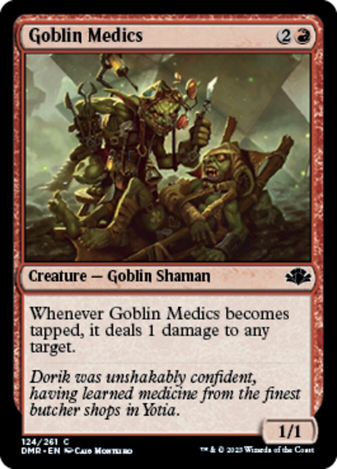 Goblin Medics [Dominaria Remastered] | Dumpster Cat Games