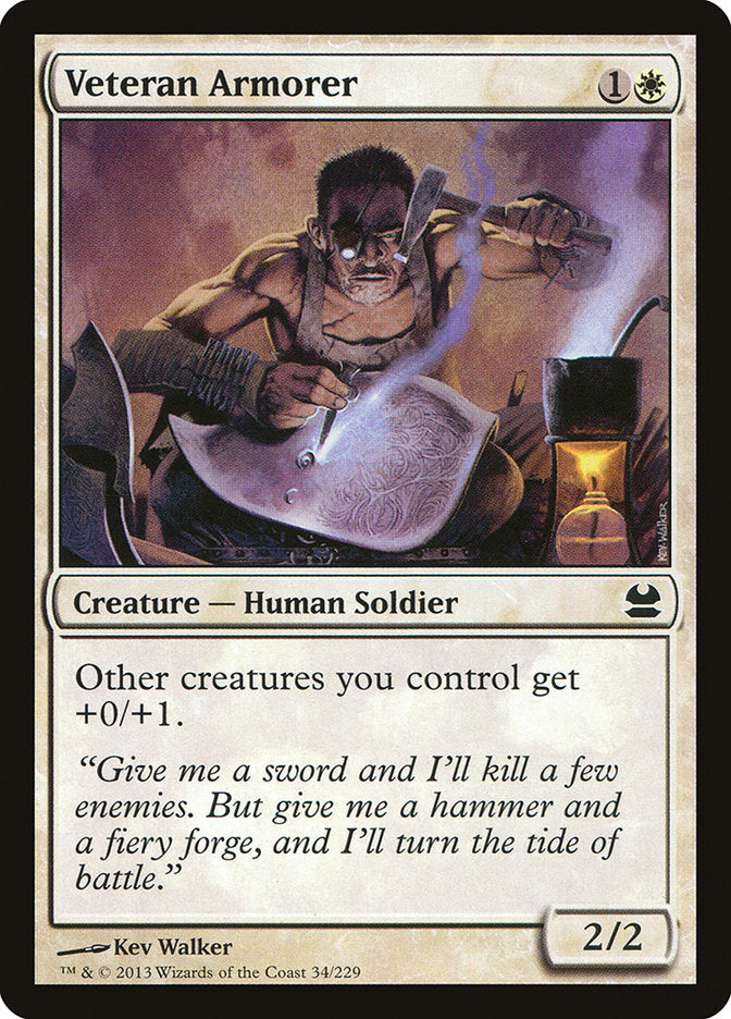 Veteran Armorer [Modern Masters] | Dumpster Cat Games