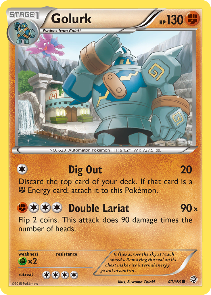 Golurk (41/98) [XY: Ancient Origins] | Dumpster Cat Games