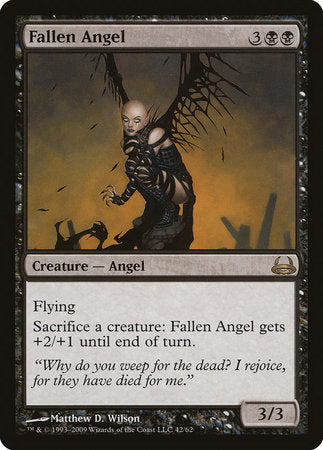 Fallen Angel [Duel Decks: Divine vs. Demonic] | Dumpster Cat Games