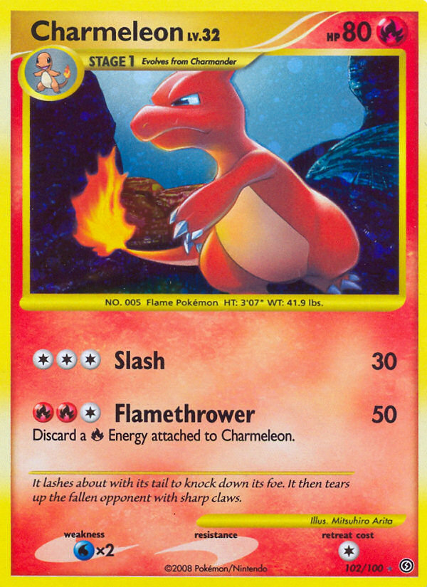 Charmeleon (102/100) [Diamond & Pearl: Stormfront] | Dumpster Cat Games