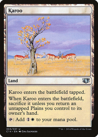 Karoo [Commander 2014] | Dumpster Cat Games
