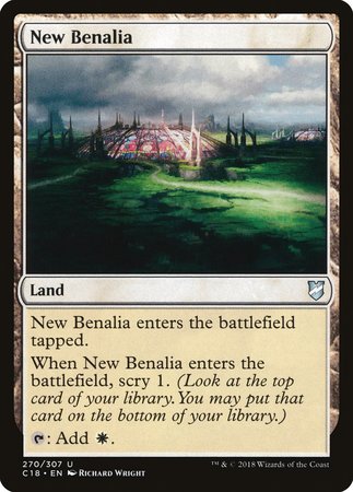 New Benalia [Commander 2018] | Dumpster Cat Games