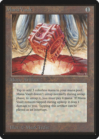 Mana Vault [Limited Edition Beta] | Dumpster Cat Games