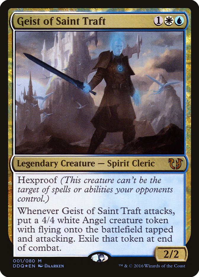Geist of Saint Traft [Duel Decks: Blessed vs. Cursed] | Dumpster Cat Games