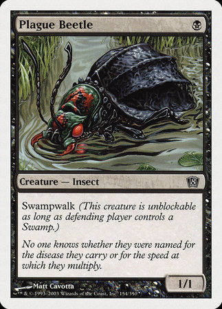 Plague Beetle [Eighth Edition] | Dumpster Cat Games