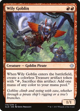 Wily Goblin [Ixalan] | Dumpster Cat Games