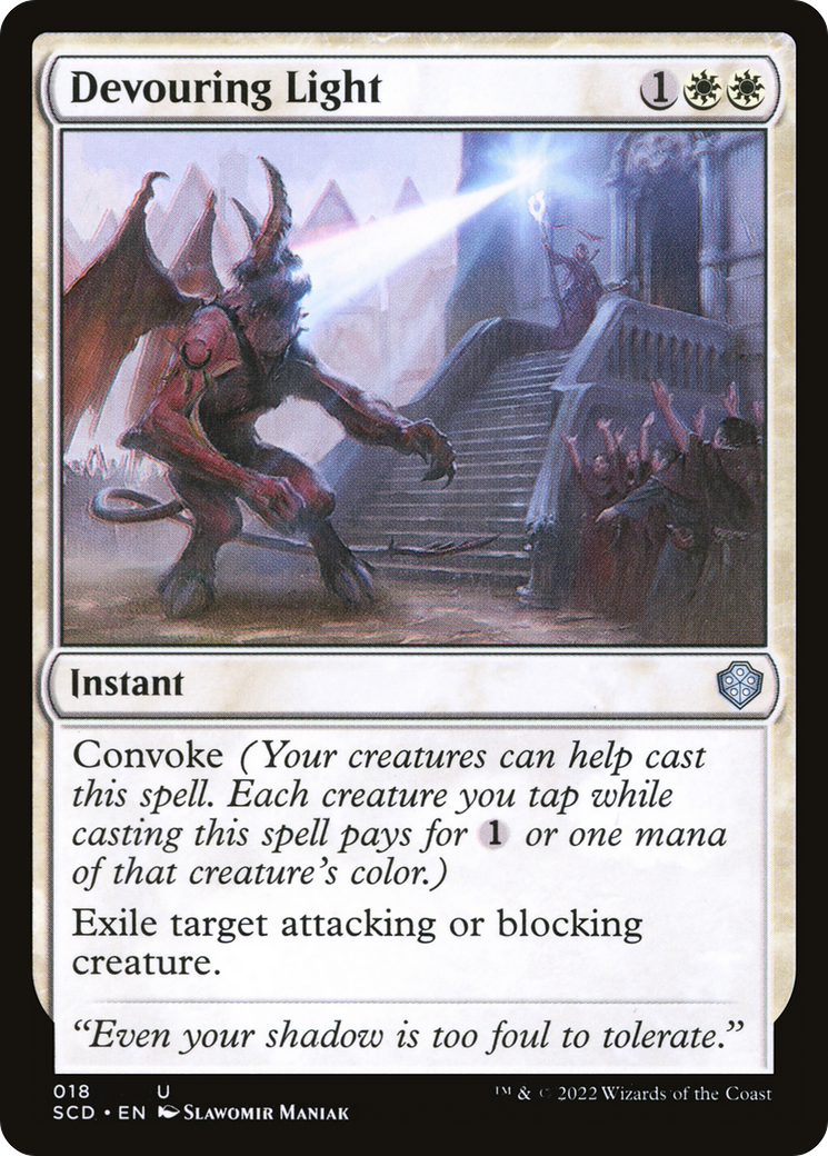 Devouring Light [Starter Commander Decks] | Dumpster Cat Games