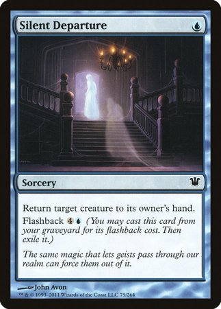 Silent Departure [Innistrad] | Dumpster Cat Games